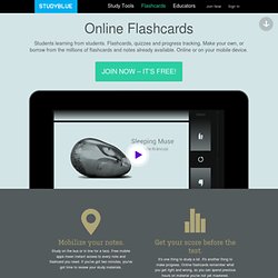 Online Flashcards