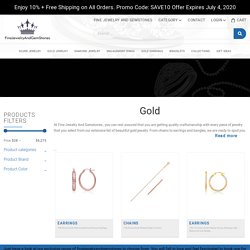 Gold Jewelry And Gemstones