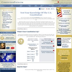 Online United States (U.S.) History Quiz for Fun