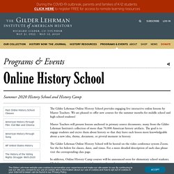 Online History School