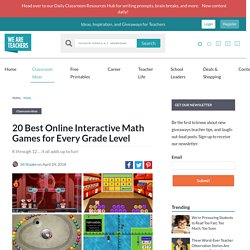 The Best Online Interactive Math Games for Every Grade Level