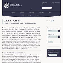 Online Journals