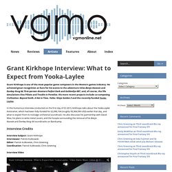 VGMO -Video Game Music Online- » Grant Kirkhope Interview: What to Expect from Yooka-Laylee