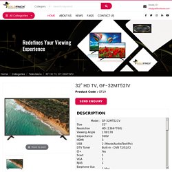 Buy 32 inch HD LED TVs in Korea - Goldfinchkorea.com