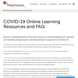 COVID-19 Online Learning Resources and FAQ