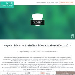 Online kitty: expo H. Salvy - G. Praizelin / Salon Art Abordable 12-2013