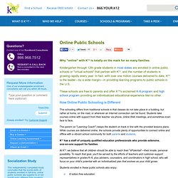 K¹² Free Online Public Schools for K-8 and High School Programs