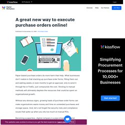 Create Purchase Order Online in 15 Minutes