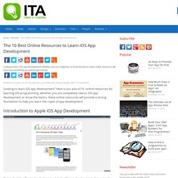 The 10 Best Online Resources to Learn iOS App Development