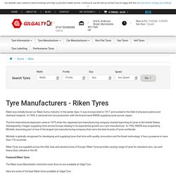 Buy Online Riken Tyres Manchester