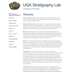 An Online Guide to Sequence Stratigraphy