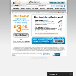 Online Fax to Email Service