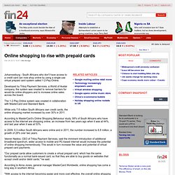 Online shopping to rise with prepaid cards