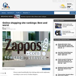 Online shopping site rankings: Best and worst
