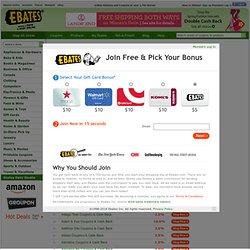 Online Stores - Outlet Stores and Store Coupons - Ebates