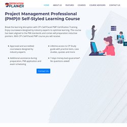 PMP Online Self Study Course