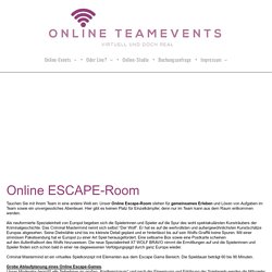 Online Team-Events