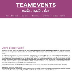 Online Escape-Game, Escape-Room virtuell