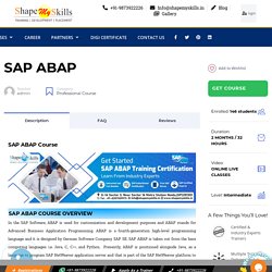 SAP ABAP Training in Noida