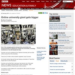 Online university giant gets bigger