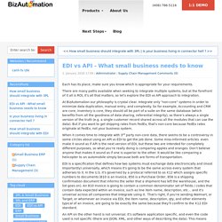 EDI vs API - What small business needs to know