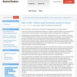 EDI vs API - What small business needs to know
