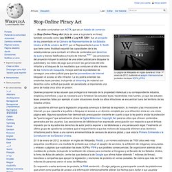 Stop Online Piracy Act,Ley H.R. 3261