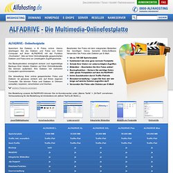 Webhosting, Domains und Webspace bei Alfahosting.de