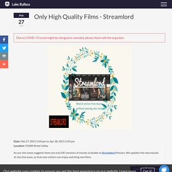 Only High Quality Films - Streamlord