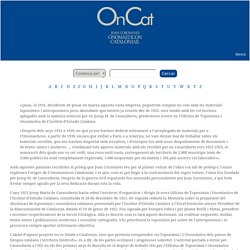 Onomasticon Cataloniae - Joan Coromines - Versió digital - Institut d'Estudis Catalans