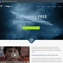 OnPage.org FREE