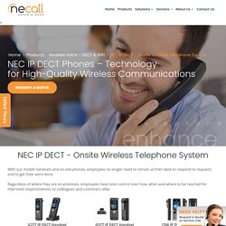 NEC IP DECT - NEC Onsite Wireless Telephone System Perth