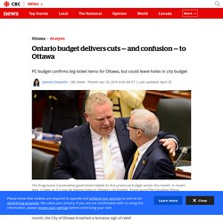Ontario budget delivers cuts — and confusion — to Ottawa