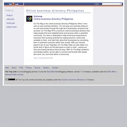 Online business directory Philippines