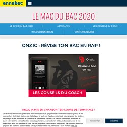 Onzic : révise ton bac en rap !