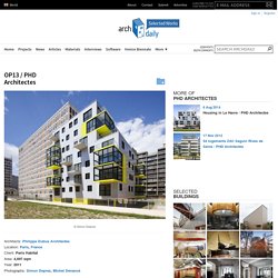 OP13 / PHD Architectes