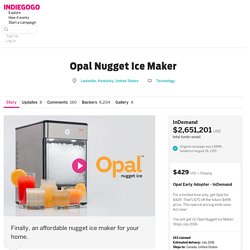 Opal Nugget Ice Maker