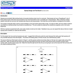 Opamp Test and Design Board