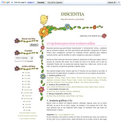 DISCENTIA: 27 opciones para crear avatares online