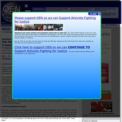 The Patriot Act: When Truth Becomes Treason