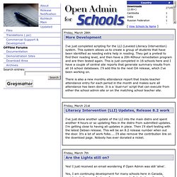 Open Admin for Schools