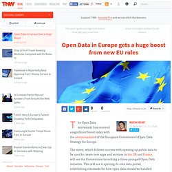 Open Data in Europe Gets a Huge Boost