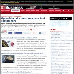 Open data : dix questions pour tout comprendre