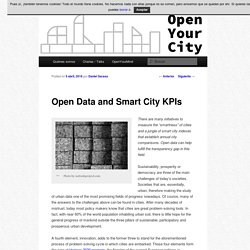 Open Data and Smart City KPIs - Open Your CityOpen Your City