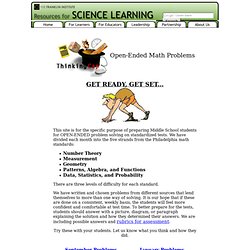 Open-Ended Math Problems