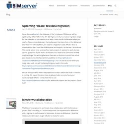 Open source BIMserver
