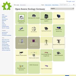 Open Source Ecology - Germany