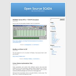 Open Source SCADA