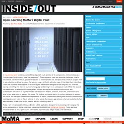 Open-Sourcing MoMA’s Digital Vault