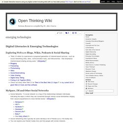 Open Thinking Wiki